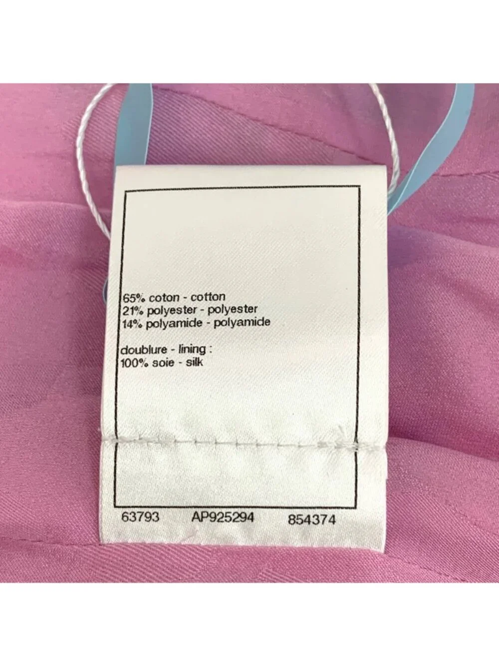Chanel 2023 Pink Cotton Tweed Halter Top